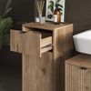Badmöbel-Set Eliza Viking Oak 3 Teile, mit Midischrank Vicco Bild 5