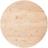 vidaXL Tischplatte Rund Ø80x3 cm Massivholz Kiefer 833670 Bild 2