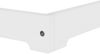 Weißes Teenagerbett Futon extra niedriges Studentenbett 120x200 Kiefer V-60.47W-12Rollrost inkl. Bild 5