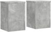 vidaXL Pflanzenständer 2 Stk. Betongrau 20x20x30 cm Holzwerkstoff 852900 Bild 2