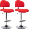 vidaXL Barhocker 2 Stk. Rot Kunstleder [249660] Bild 2