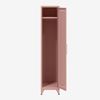 Bisley Fern Locker Garderobenschrank mit Kleiderstange und Hutfachboden, aus hochwertigem, nachhaltigem Stahl hergestellt, 16 mm große Design Lüftungslöcher auf allen Türen, moderner und industrieller Flair, mit integrierten Füßen, H 1800 x B 380 x T 5... Bild 3