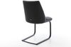 Freischwinger Elso-Flex Echt-Leder Schwarz Freischwinger flach Schwarz Taschenfederkern Bild 5