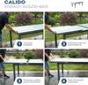 HOME DELUXE Garten-Sitzgruppe CALIDO MADERA inklusive ausziehbarer Gartentisch & 6 Stühlen Bild 5