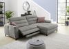 Ecksofa DOUBLE ONE grau mit elekt. Relaxfunktion USB-Port Bild 5