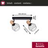 Paulmann 66767 Spotlight Lanka 2-flammig E14 230V max. 20W Schwarz Holz Bild 2