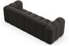 Micadoni Sofa Lupine 3-Sitzer Chenille Eden Dunkelgrau Bild 3