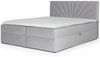 99rooms Lazzaro Boxspringbett Velours JASMINE Schwarz 120x200 cm Bild 4