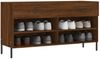 vidaXL Schuhbank Braun Eichen-Optik 102x35x55 cm Holzwerkstoff 829755 Bild 3