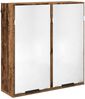 vidaXL Badezimmerschrank-Set mit Regal mit Tür Altholz Holzwerkstoff 3415679 Bild 5