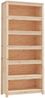 vidaXL Bücherregal 80x35x183 cm Massivholz Kiefer 821694 Bild 2
