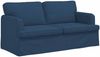 vidaXL Sofa Blau 162 x 80 x 85 cm Stoff 42024496 Bild 2