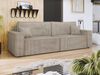 Mirjan24 'Kobaro' Schlafsofa mit L-Funktion, 2 Bettkästen & Schlaffunktion, Cord taupe, 245 x 90 x 82 cm Bild 2