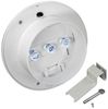 HAC24 LED Dachrinnenleuchte 8x Dachrinnenlampe Dachrinnen Lampe Regenrinne Solarleuchte, LED fest integriert, Kaltweiß, Je 3 LEDs Kaltweiß inkl. Befestigungsmaterial Bild 3
