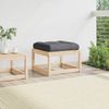 vidaXL Gartenhocker mit Kissen Massivholz Kiefer 844699 Bild 3