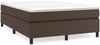vidaXL Bettgestell Braun 140x200 cm Kunstleder 3121050 Bild 2