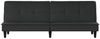 vidaXL Schlafsofa Schwarz Stoff 351915 Bild 4