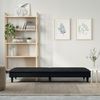 vidaXL Schlafsofa Schwarz Stoff 351915 Bild 3