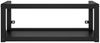 vidaXL Badezimmer Wand-Waschtischgestell Schwarz 79x38x31 cm Eisen 338495 Bild 3
