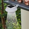 vidaXL Solar-Außenleuchten für Zaun 12 Stk. LED Weiß 277123 Bild 2