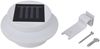 vidaXL Solar-Außenleuchten für Zaun 12 Stk. LED Weiß 277123 Bild 4