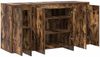 vidaXL Sideboard Geräucherte Eiche 135 x 41 x 75 cm Holzwerkstoff 3333890 Bild 5