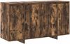 vidaXL Sideboard Geräucherte Eiche 135 x 41 x 75 cm Holzwerkstoff 3333890 Bild 2