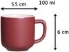 Ritzenhoff & Breker JASPER Espressotasse mit Untertasse 100 ml beere Bild 3