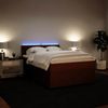 vidaXL Boxspringbett mit Matratze Rosa 160x200 cm Samt 3290093 Bild 5