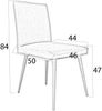 Polsterstuhl Stuhl 2er Set BREGI Massivholz Buche Bild 5