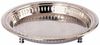 Marrakesch Orient & Mediterran Interior Dekotablett Orientalisches Tablett Serviertablett Juman 40cm Silber, Handarbeit Bild 5