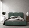 Polsterbett Doppelbett GRACIA 180x200cm Komplettset in Stoff Allora Grün Bild 2