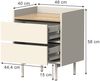 Nachttisch Velina Creme 2er Set Vicco Bild 2