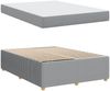 vidaXL Bettrahmen mit Matratze Hellgrau 140 x 200 cm Stoff 3398392 Bild 4