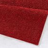 Kurzflor Teppich Pure Uni Rot - 80x400x1,3cm Bild 3