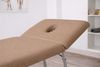 Massageliege Frottee Spannbettlaken mit Nasenschlitz Marke 70-80 cm x 190-200 cm Sand Bild 2
