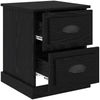 vidaXL Nachttisch Schwarz Eichen-Optik 39 x 39 x 47,5 cm Holzwerkstoff 881332 Bild 5