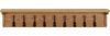 vidaXL Wandgarderobe 90x16x16 cm Massivholz Eiche 289192 Bild 2
