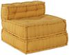 vidaXL Modulares Sofaelement Gelb 70 x 70 x 54 cm Stoff 4019038 Bild 2