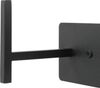 Spinder CHAPMAN 5 Stahl-Garderobe, skandinavisch, schwarz, 79x64x8.5 cm Bild 3