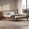 IDIMEX Massivholzbett APOANA, Doppelbett 180x200 cm mit Lattenrost im Landhausstil Kastanie Finish Bild 2
