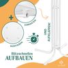 KESSER® Gastro Stehtisch klappbar - Gastronomie Bistrotisch rund - Wetterbeständiger Klapptisch Gartentisch - Runder Partytisch - Hitzebeständig - Stabil und sicher Weiß, Ø 60 cm, 2er Set Bild 5