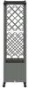 vidaXL Hochbeet mit Rankgitter und Dach Hellgrau 163 x 40 x 144 cm PP 3423111 Bild 4