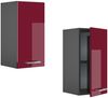 Hängeschrank R-Line Rot Hochglanz 30 cm Vicco Bild 5