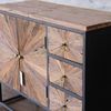 baario Kommode Kommode MERID Altholz, massiv recycelt Treibholz Industrial Style Design Bild 2