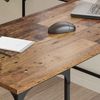 vidaXL Schreibtisch Altholz 139 x 139 x 75 cm Holzwerkstoff 882865 Bild 4
