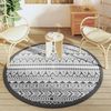 vidaXL Outdoor-Teppich ARAKIL Schwarz Ø160 cm PP 368515 Bild 3