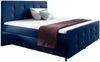 99rooms Primo Boxspringbett 120x200 cm Velours MONOLITH Dunkelblau Bild 3