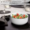 SÄNGER Porzellan Müslischalen Marlo Black Rim 6-teilig Bild 2