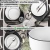SÄNGER Porzellan Müslischalen Marlo Black Rim 6-teilig Bild 3